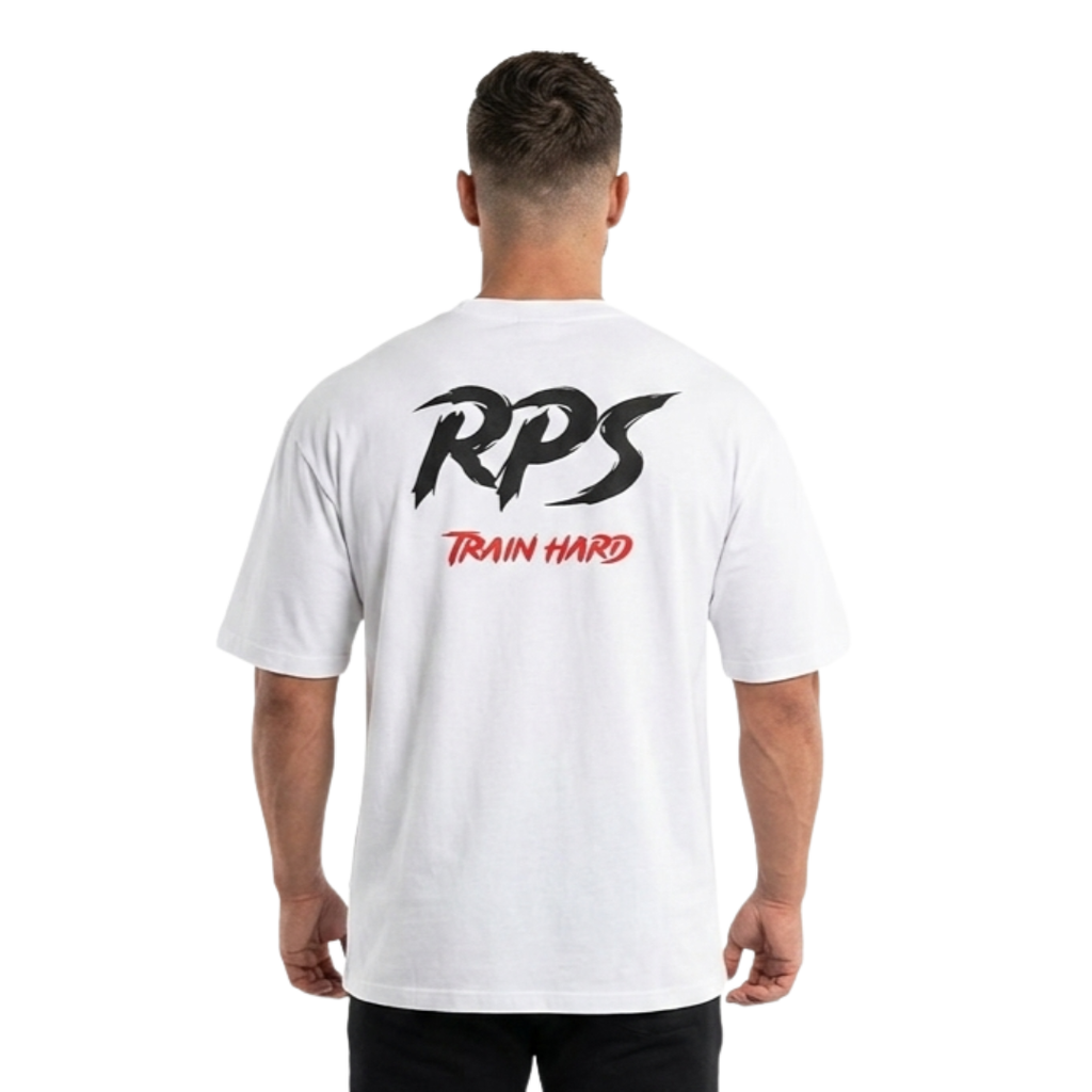 t-shirt manica corta train hard