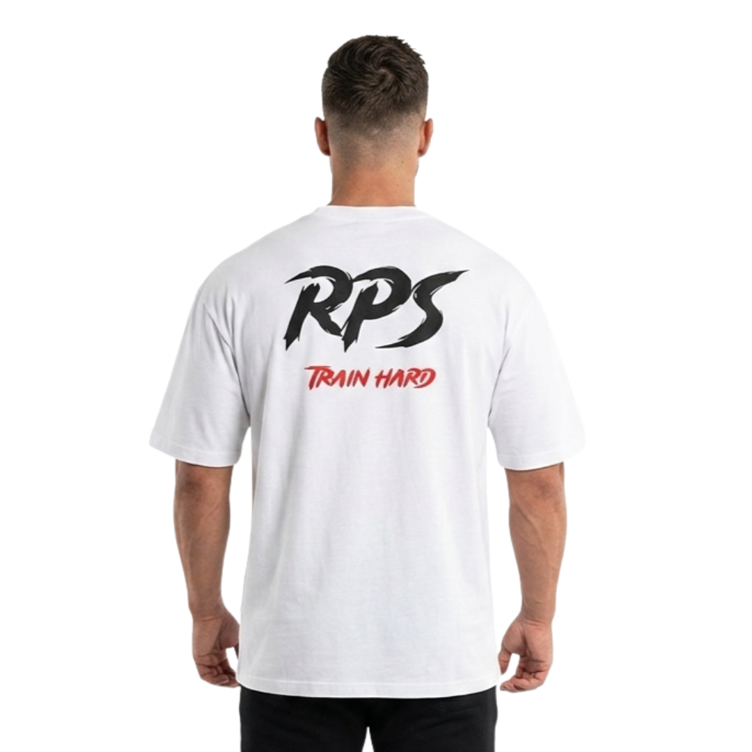 t-shirt manica corta train hard
